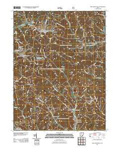 New Straitsville Ohio Historical topographic map, 1:24000 scale, 7.5 X 7.5 Minute, Year 2011