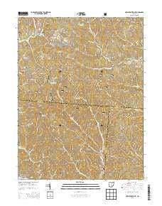 New Straitsville Ohio Historical topographic map, 1:24000 scale, 7.5 X 7.5 Minute, Year 2013