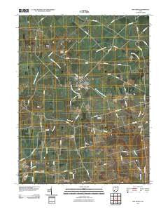 New Vienna Ohio Historical topographic map, 1:24000 scale, 7.5 X 7.5 Minute, Year 2010
