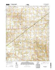 New Vienna Ohio Historical topographic map, 1:24000 scale, 7.5 X 7.5 Minute, Year 2013