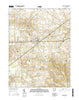 New Vienna Ohio Current topographic map, 1:24000 scale, 7.5 X 7.5 Minute, Year 2016
