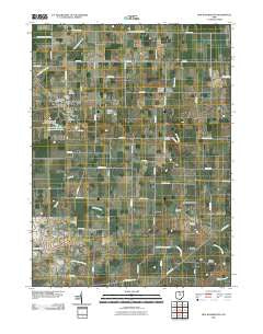 New Washington Ohio Historical topographic map, 1:24000 scale, 7.5 X 7.5 Minute, Year 2010