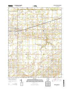 New Washington Ohio Historical topographic map, 1:24000 scale, 7.5 X 7.5 Minute, Year 2013