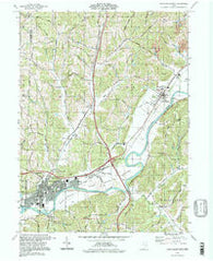 Newcomerstown Ohio Historical topographic map, 1:24000 scale, 7.5 X 7.5 Minute, Year 1994