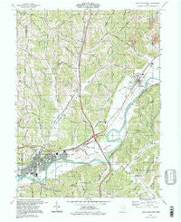 Newcomerstown Ohio Historical topographic map, 1:24000 scale, 7.5 X 7.5 Minute, Year 1994