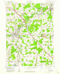Newton Falls Ohio Historical topographic map, 1:24000 scale, 7.5 X 7.5 Minute, Year 1959