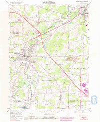 Newton Falls Ohio Historical topographic map, 1:24000 scale, 7.5 X 7.5 Minute, Year 1959