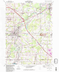 Newton Falls Ohio Historical topographic map, 1:24000 scale, 7.5 X 7.5 Minute, Year 1994