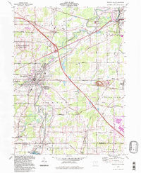 Newton Falls Ohio Historical topographic map, 1:24000 scale, 7.5 X 7.5 Minute, Year 1994