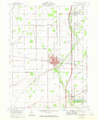North Baltimore Ohio Historical topographic map, 1:24000 scale, 7.5 X 7.5 Minute, Year 1960