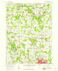 North Canton Ohio Historical topographic map, 1:24000 scale, 7.5 X 7.5 Minute, Year 1958