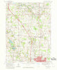 North Canton Ohio Historical topographic map, 1:24000 scale, 7.5 X 7.5 Minute, Year 1967