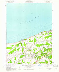 North Kingsville Ohio Historical topographic map, 1:24000 scale, 7.5 X 7.5 Minute, Year 1960