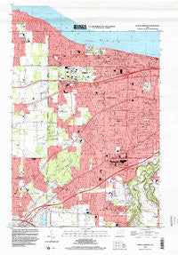 North Olmsted Ohio Historical topographic map, 1:24000 scale, 7.5 X 7.5 Minute, Year 1994