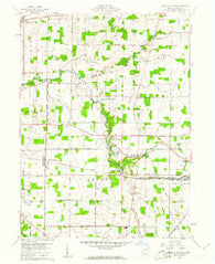 North Robinson Ohio Historical topographic map, 1:24000 scale, 7.5 X 7.5 Minute, Year 1960