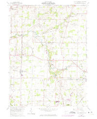 North Robinson Ohio Historical topographic map, 1:24000 scale, 7.5 X 7.5 Minute, Year 1960