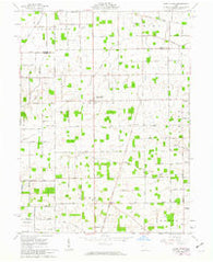 North Star Ohio Historical topographic map, 1:24000 scale, 7.5 X 7.5 Minute, Year 1961