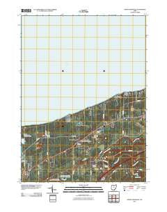 North Kingsville Ohio Historical topographic map, 1:24000 scale, 7.5 X 7.5 Minute, Year 2010