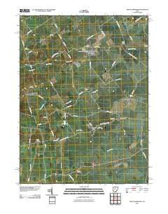 North Lewisburg Ohio Historical topographic map, 1:24000 scale, 7.5 X 7.5 Minute, Year 2010