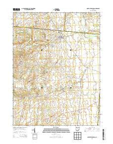 North Lewisburg Ohio Historical topographic map, 1:24000 scale, 7.5 X 7.5 Minute, Year 2013