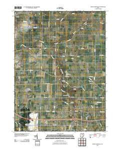 North Robinson Ohio Historical topographic map, 1:24000 scale, 7.5 X 7.5 Minute, Year 2010