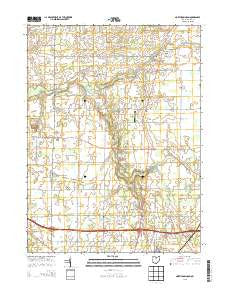 North Robinson Ohio Historical topographic map, 1:24000 scale, 7.5 X 7.5 Minute, Year 2013