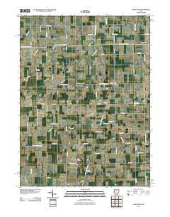 North Star Ohio Historical topographic map, 1:24000 scale, 7.5 X 7.5 Minute, Year 2010