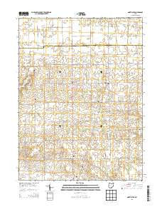 North Star Ohio Historical topographic map, 1:24000 scale, 7.5 X 7.5 Minute, Year 2013