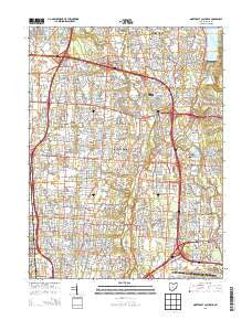 Northeast Columbus Ohio Historical topographic map, 1:24000 scale, 7.5 X 7.5 Minute, Year 2013