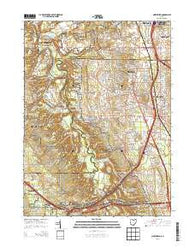 Northfield Ohio Historical topographic map, 1:24000 scale, 7.5 X 7.5 Minute, Year 2013