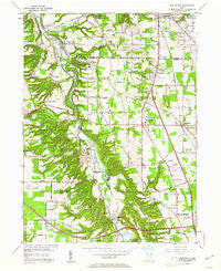 Northfield Ohio Historical topographic map, 1:24000 scale, 7.5 X 7.5 Minute, Year 1953