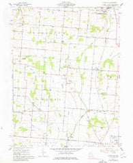 Northville Ohio Historical topographic map, 1:24000 scale, 7.5 X 7.5 Minute, Year 1961