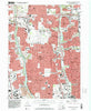 Northwest Columbus Ohio Historical topographic map, 1:24000 scale, 7.5 X 7.5 Minute, Year 1995