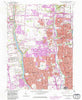 Northwest Columbus Ohio Historical topographic map, 1:24000 scale, 7.5 X 7.5 Minute, Year 1965