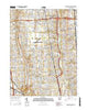 Northwest Columbus Ohio Current topographic map, 1:24000 scale, 7.5 X 7.5 Minute, Year 2016