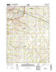 Norwalk Ohio Historical topographic map, 1:24000 scale, 7.5 X 7.5 Minute, Year 2013