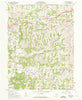 Norwich Ohio Historical topographic map, 1:24000 scale, 7.5 X 7.5 Minute, Year 1961