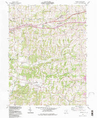Norwich Ohio Historical topographic map, 1:24000 scale, 7.5 X 7.5 Minute, Year 1994