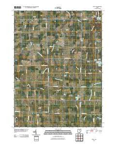 Nova Ohio Historical topographic map, 1:24000 scale, 7.5 X 7.5 Minute, Year 2010