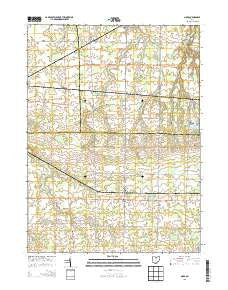 Nova Ohio Historical topographic map, 1:24000 scale, 7.5 X 7.5 Minute, Year 2013