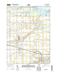 Oak Harbor Ohio Historical topographic map, 1:24000 scale, 7.5 X 7.5 Minute, Year 2013