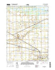 Oak Harbor Ohio Current topographic map, 1:24000 scale, 7.5 X 7.5 Minute, Year 2016