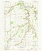 Oakwood Ohio Historical topographic map, 1:24000 scale, 7.5 X 7.5 Minute, Year 1960