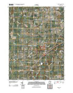 Oberlin Ohio Historical topographic map, 1:24000 scale, 7.5 X 7.5 Minute, Year 2010