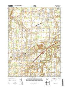 Oberlin Ohio Historical topographic map, 1:24000 scale, 7.5 X 7.5 Minute, Year 2013