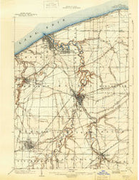 Oberlin Ohio Historical topographic map, 1:62500 scale, 15 X 15 Minute, Year 1903