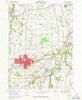 Oberlin Ohio Historical topographic map, 1:24000 scale, 7.5 X 7.5 Minute, Year 1969