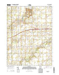 Oceola Ohio Historical topographic map, 1:24000 scale, 7.5 X 7.5 Minute, Year 2013