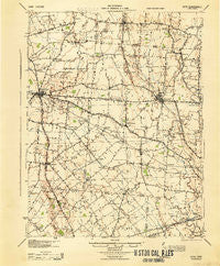 Octa Ohio Historical topographic map, 1:62500 scale, 15 X 15 Minute, Year 1944