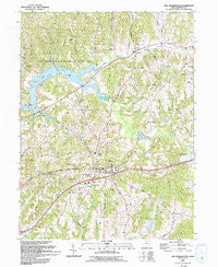 Old Washington Ohio Historical topographic map, 1:24000 scale, 7.5 X 7.5 Minute, Year 1993